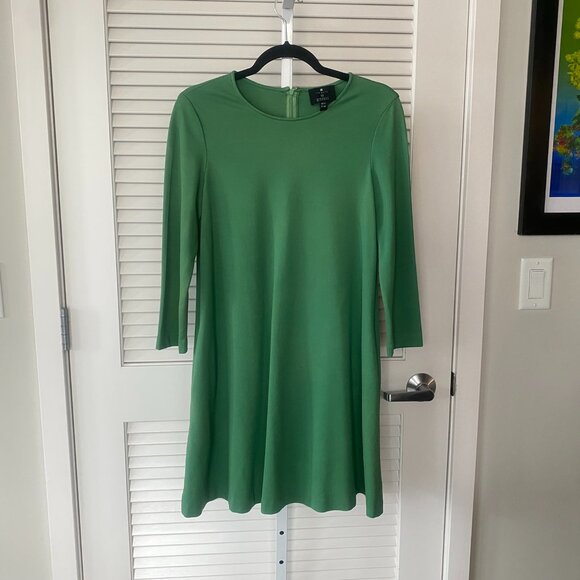 Lisa Perry x Barneys New York A-Line Mini Dress, Kelly Green, Size 6 - Picture 1 of 9